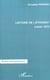 Lecture de l'etourdit - lacan 1972