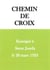 Chemin de croix enseigné à Soeur Josefa le 28 mars 1923