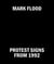 Mark flood protest signs from 1992