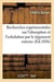 Recherches experimentales sur l'absorption et l'exhalation par le tegument externe - sur la temperat