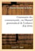 Grammaire des commencants , ou manuel grammatical de l'enfance