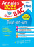 Annales bac - Sujets et corrigés : Terminale STMG - Tout-en-un (édition 2026)