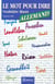 Le mot pour le dire, vocabulaire illustre allemand