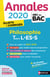 Annales ABC du bac - sujets & corrigés Tome 17 : philosophie - terminale L, terminale ES, terminale S (édition 2020)