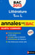 Annales ABC du bac - sujets & corrigés : littérature - terminale L (édition 2013)