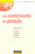 Les contenants de pensée