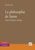 La philosophie de Sartre - essai d'analyse critique