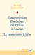 La question féminine, de Freud à Lacan