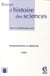 Revue d'histoire des sciences n.63-2 : neurosciences et médecine