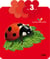 Autocollants petite fleur : la coccinelle
