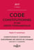 CODE CONSTITUTIONNEL ET DES DROITS FONDAMENTAUX 2017, COMMENTE