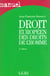 Droit europeen des droits de l'homme