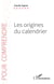 Les origines du calendrier