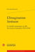 L'imagination littéraire - le modèle romantique au défi des sciences humaines (1924-1948)