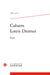 Cahiers Louis Dumur n.8 : Paris