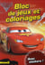 Cars 2 - bloc de jeux et coloriages - avec stickers