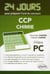 Chimie 24 jours pour preparer l'oral du concours ccp - filiere pc