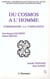 Du cosmos à l'homme - comprendre la complexité