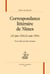 Correspondance littéraire de nîmes (1753-1754)