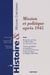 Histoire et missions chrétiennes n.14 : mission et politique après 1945