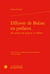L'oeuvre de Balzac en préfaces des romans de jeunesse au théâtre