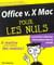 Office X mac pour les nuls