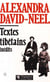 Textes tibetains inedits
