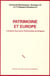 Patrimoine et Europe