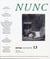 Revue nunc n.13 : aux commencements