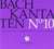 Bach kantaten no°10