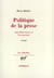 Politique de la prose - jean-paul sartre et l'an quarante