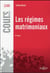 Les régimes matrimoniaux (8e édition)