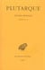 Oeuvres morales Tome 8 - traités 42-45