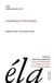 Études de linguistique appliquée - N°4/2015 : Linguistique et informatique