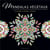 Black coloriage - mandalas vegetaux