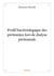 Profil bactériologique des péritonites lors de dialyse péritonéale