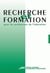 Recherche et formation, n° 41/2002 : Les dynamiques identitaires. Questions pour la recherche et la formation