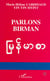 Parlons birman : Langue de myanmar