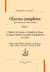 Oeuvres complètes Tome 5 - l'Histoire des Satyres, et Nymphes de Dyane, les Quatre Dames et les Quatre Gentilzhommes, la Coche