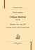 Oeuvres complètes - critique théâtrale Tome 13 - septembre 1855-mars 1857