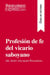 Profesión de fe del vicario saboyano de Jean-Jacques Rousseau (Guia de lectura) : Resumen y analisis completo
