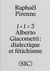 1 + 1 = 3 - Alberto Giacometti - dialectique et fétichisme