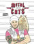 Metal cats coloring book