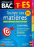 Objectif bac - toutes les matières - terminale es