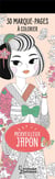 30 marque-pages à colorier - Merveilleux Japon