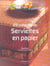 Vingt collages de serviettes en papier