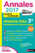 ABC DU BREVET - SUJETS & CORRIGES Tome 26 : histoire-géographie, enseignement moral et civique - 3e - annales (édition 2016)