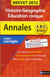 ABC DU BREVET - SUJETS & CORRIGES Tome 27 : histoire-géographie, éducation civique (édition 2012)