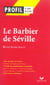 Le barbier de séville de beaumarchais