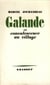 Galande - convalescence au village